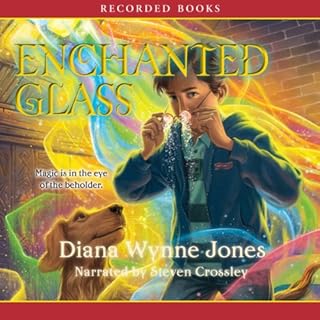 Enchanted Glass Audiolibro Por Diana Wynne Jones arte de portada