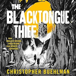 The Blacktongue Thief Audiolibro Por Christopher Buehlman arte de portada