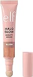 e.l.f. Halo Glow Blush Beauty Wand, Liquid Blush Wand For Radiant, Flushed Cheeks, Infused With Squalane, Vegan & Cruelty-free, Candlelit