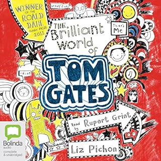 The Brilliant World of Tom Gates Audiolibro Por Liz Pichon arte de portada