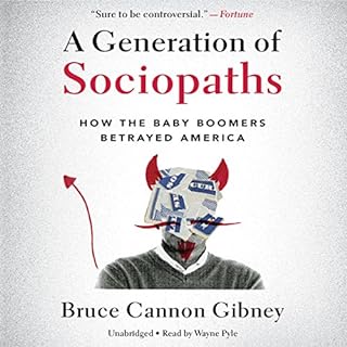 A Generation of Sociopaths cover art