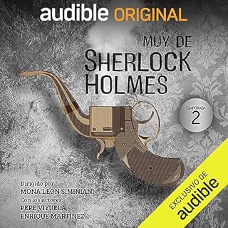 Diseño de la portada del título Muy de Sherlock Holmes - temporada 2