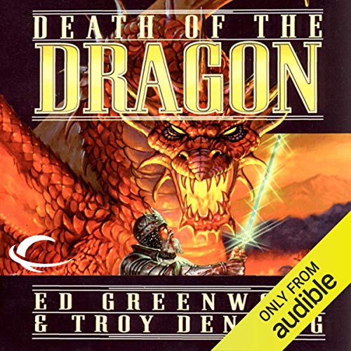 Death of the Dragon Audiolibro Por Ed Greenwood, Troy Denning arte de portada