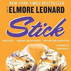 Stick Audiolibro Por Elmore Leonard arte de portada