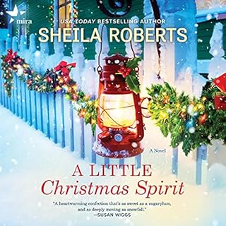 A Little Christmas Spirit Audiolibro Por Sheila Roberts arte de portada