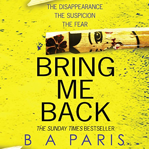 Bring Me Back Audiobook By B. A. Paris cover art