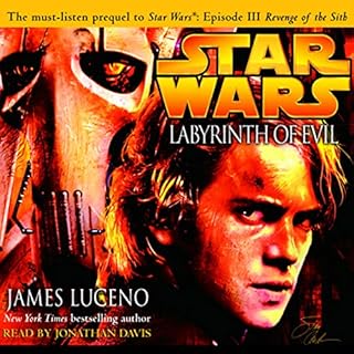 Star Wars: Labyrinth of Evil Audiolibro Por James Luceno arte de portada
