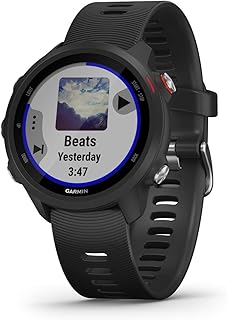 GARMIN(ガーミン) ForeAthlete 245 Music Black Aqua/Black Red/White Black 単品/フォーム分析セット