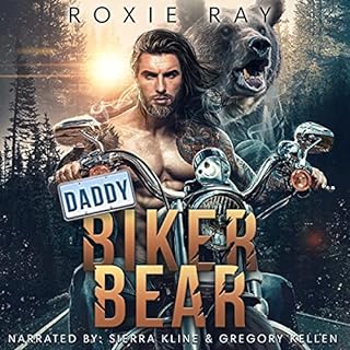 Daddy Biker Bear Audiolibro Por Roxie Ray arte de portada