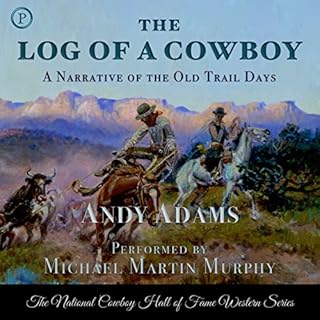 The Log of a Cowboy Audiolibro Por Andy Adams arte de portada