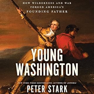 Young Washington Audiolibro Por Peter Stark arte de portada