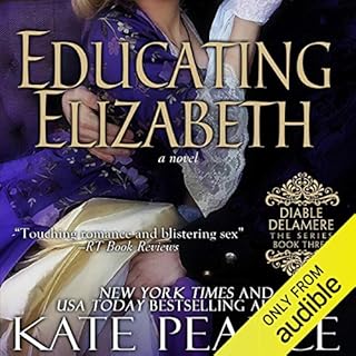 Educating Elizabeth Audiolibro Por Kate Pearce arte de portada