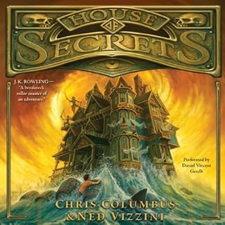 House of Secrets Audiolibro Por Chris Columbus arte de portada