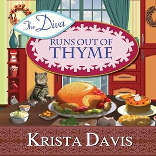 The Diva Runs Out of Thyme Audiolibro Por Krista Davis arte de portada