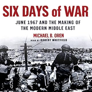 Six Days of War Audiolibro Por Michael B. Oren arte de portada