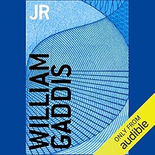 JR Audiolibro Por William Gaddis arte de portada