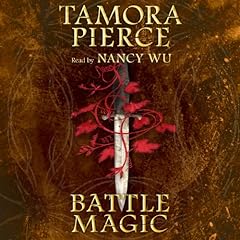 Battle Magic Audiolibro Por Tamora Pierce arte de portada