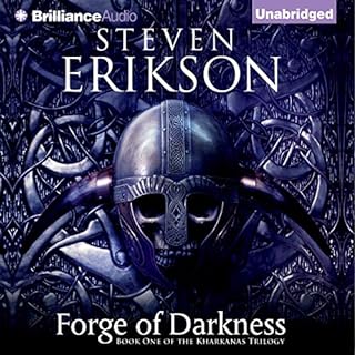 Forge of Darkness Audiolibro Por Steven Erikson arte de portada