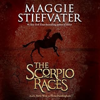 The Scorpio Races Audiolibro Por Maggie Stiefvater arte de portada