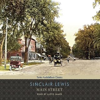 Main Street Audiolibro Por Sinclair Lewis arte de portada