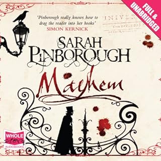 Mayhem Audiolibro Por Sarah Pinborough arte de portada