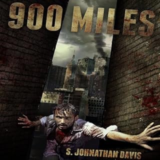 900 Miles Audiolibro Por S. Johnathan Davis arte de portada