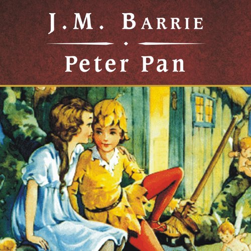 Peter Pan Audiolibro Por J. M. Barrie arte de portada