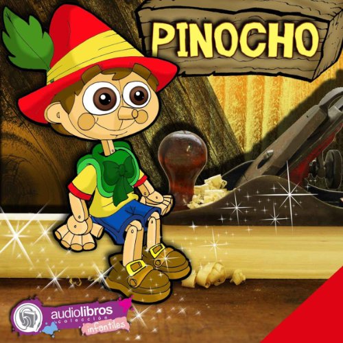 Pinocho Audiolibro Por Carlo Collodi arte de portada