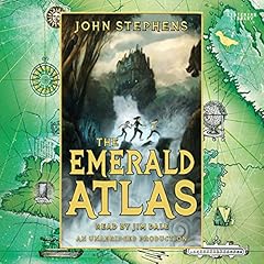 The Emerald Atlas Audiolibro Por John Stephens arte de portada