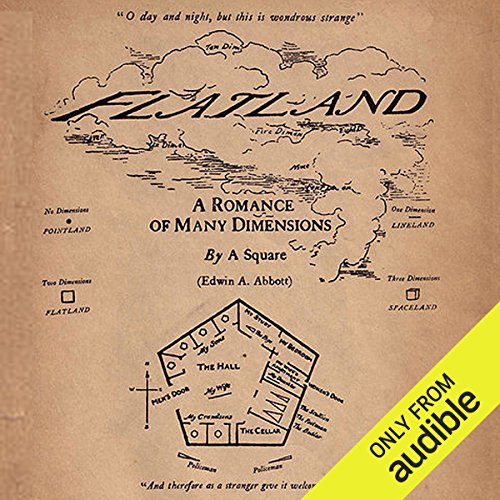 Flatland: A Romance of Many Dimensions Audiolibro Por Edwin Abbott arte de portada