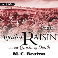 Agatha Raisin and the Quiche of Death Audiolibro Por M. C. Beaton arte de portada