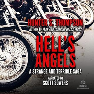 Hell's Angels Audiolibro Por Hunter S. Thompson arte de portada