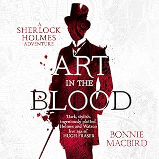 Art in the Blood Audiobook By Bonnie MacBird cover art