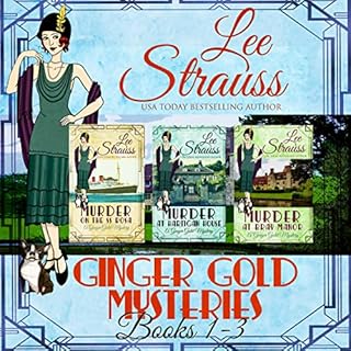 A Ginger Gold Mysteries Bundle: Books 1-3 Audiolibro Por Lee Strauss arte de portada