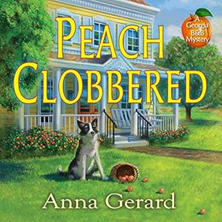 Peach Clobbered Audiolibro Por Anna Gerard arte de portada