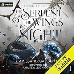 Diseño de la portada del título The Serpent and the Wings of Night