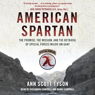 American Spartan Audiolibro Por Ann Scott Tyson arte de portada