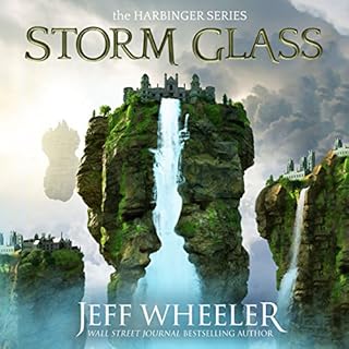 Storm Glass Audiolibro Por Jeff Wheeler arte de portada