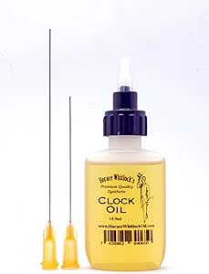 Horace Whitlock&#39;s Clock Oil 100%Synthetic Clock Oil