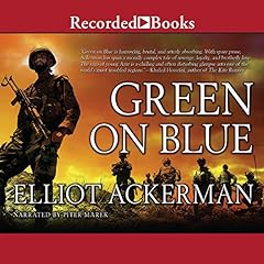 Green on Blue Audiolibro Por Elliot Ackerman arte de portada