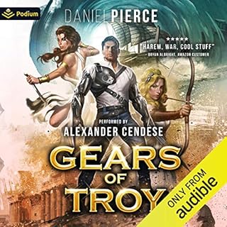 Gears of Troy Audiolibro Por Daniel Pierce arte de portada