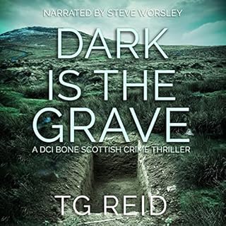 Dark Is the Grave Audiolibro Por T. G. Reid arte de portada