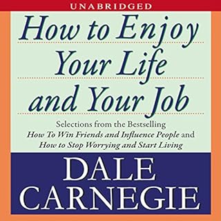 How to Enjoy Your Life and Your Job Audiolibro Por Dale Carnegie arte de portada