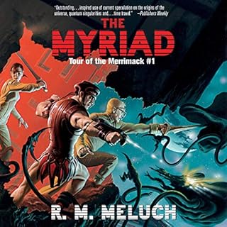 The Myriad Audiolibro Por R.M. Meluch arte de portada