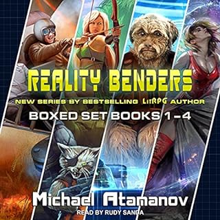 Reality Benders Series Boxed Set Audiobook By Michael Atamanov, Andrew Schmitt - translator cover art