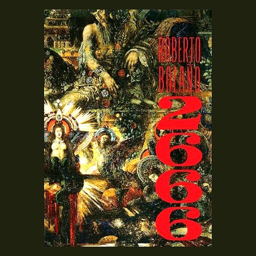 2666 Audiolibro Por Roberto Bola&ntilde;o arte de portada