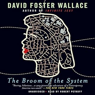 The Broom of the System Audiolibro Por David Foster Wallace arte de portada