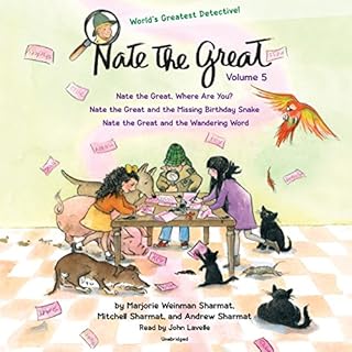 Couverture de Nate the Great Collected Stories: Volume 5