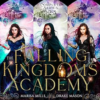 Academy of Falling Kingdoms Box Set Audiobook By Marisa Mills, Drake Mason cover art