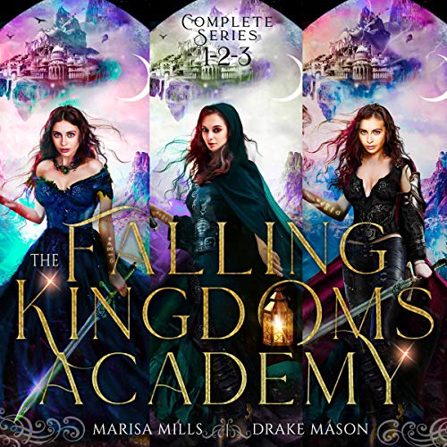 Academy of Falling Kingdoms Box Set Audiolibro Por Marisa Mills, Drake Mason arte de portada